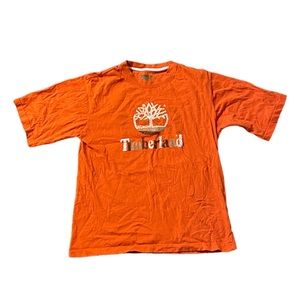 Spicy Orange Timberland Branded T-Shirt